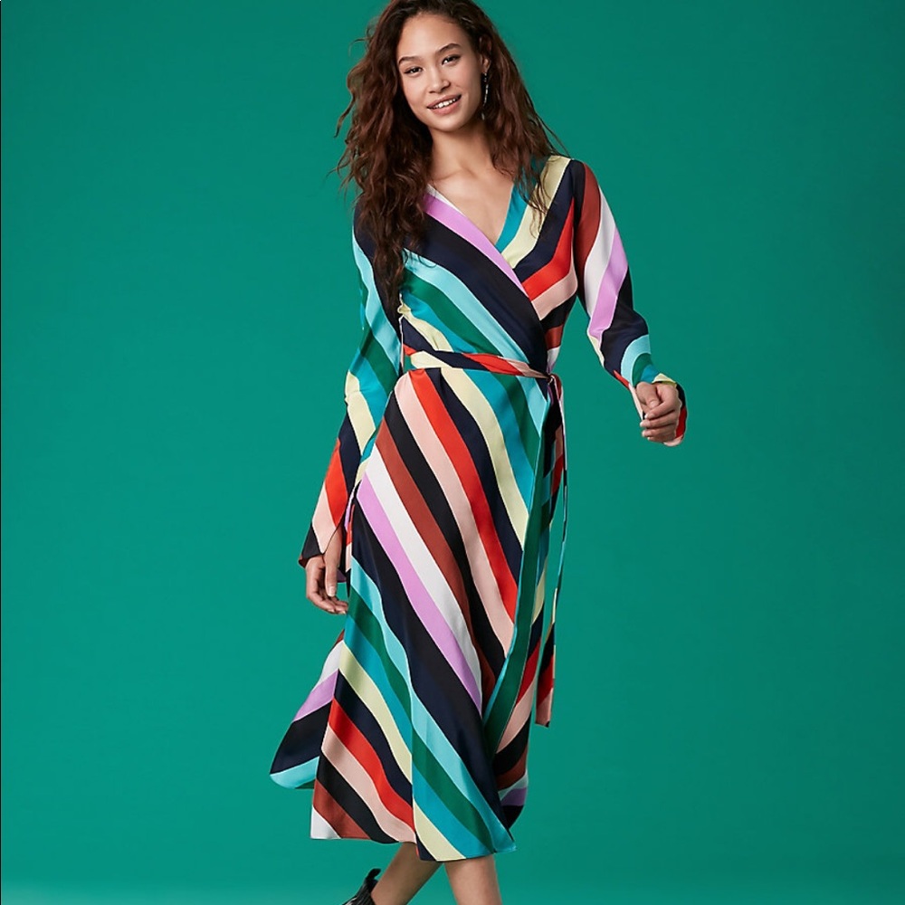 Diane Von Furstenberg Tilly Silk Wrap Dress